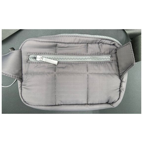 NWT-Lululemon Quilted Grid Belt Bag - 1.5L - Sage Gray - Picture 8 of 13